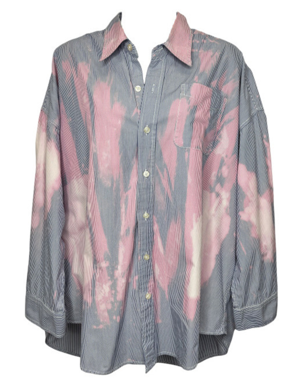 R13 Bleached Drop Neck Shirt